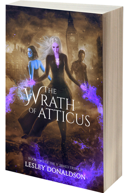 AUTOGRAPHED "The Wrath of Atticus" paperback (Lesley Donaldson)