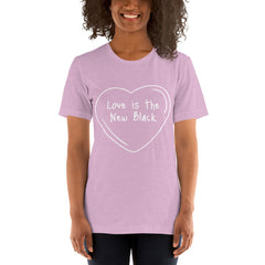 Love is the New Black t-shirt (unisex)